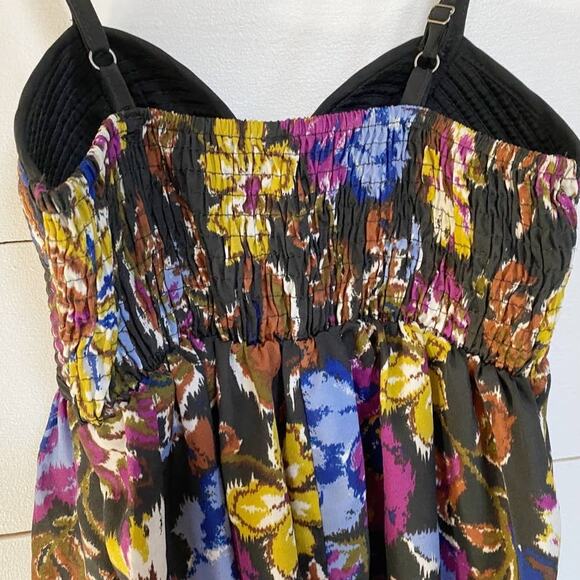 Xhilaration Corset Top Floral Mini Dress - XS EUC - Picture 6 of 11